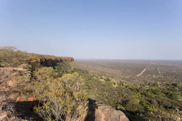 Перегляду Waterberg Плато Намібії Південь Від Африка — стокове фото