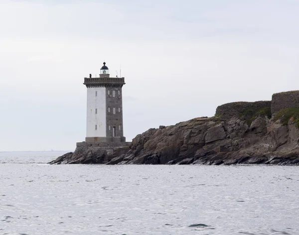 Ouessant Ostrov Francie Srpna 2016 Maják Ostrova Ouessant — Stock fotografie