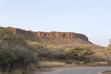 Waterberg Plato görünümünde Namibya, Güney Afrika