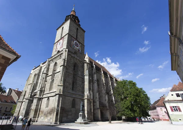 Brasov Rumania Abril 2018 Catedral Brasov — Foto de Stock