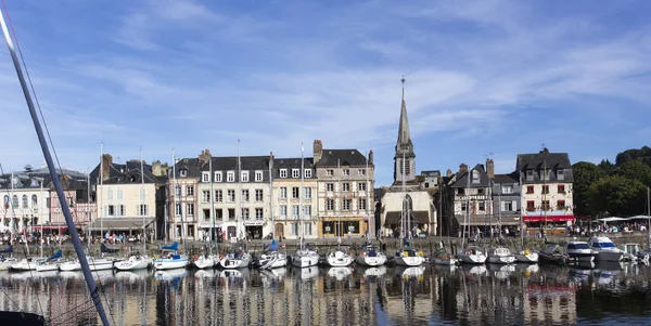 Honfleur France August 2016 Old Port Honfleur Famous Having Been — Stock Photo, Image