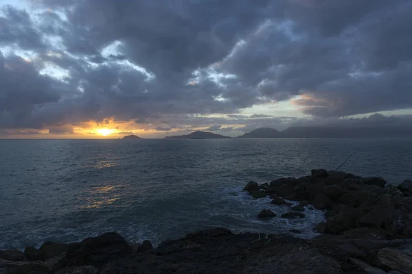 Utsikt Över Havet Vintern Från Tellaro Italien — Stockfoto