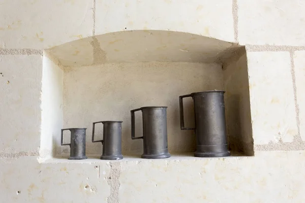 Antik Liter Konteyner Kapatmak Yukarıya Fotoğraf — Stok fotoğraf