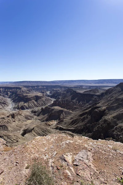 Prachtig Uitzicht Fishriver Canyon Namibië — Stockfoto