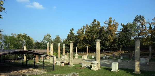 Ruines Romaines Veleia Près Piacenza Nord Italie — Photo