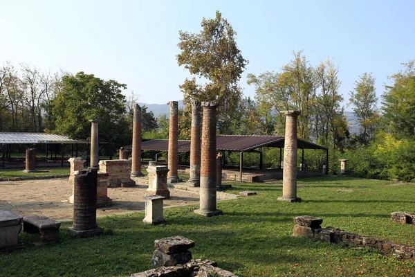 Ruines Romaines Veleia Près Piacenza Nord Italie — Photo