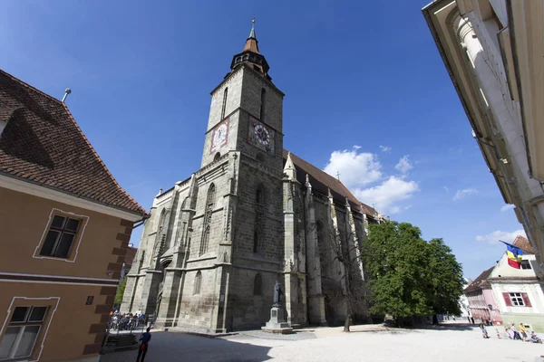 Brasov, Romanya - 28 Nisan 2018: Katedrali Brasov