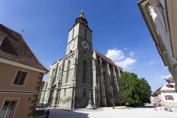 Brasov, Romanya - 28 Nisan 2018: Katedrali Brasov