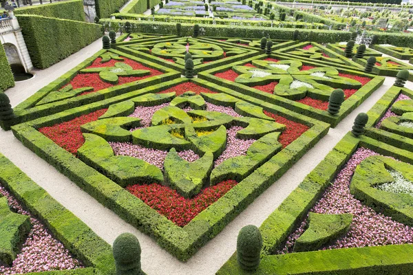 Вилландри Франция Августа 2016 Chateau Villandry Замок Дворец Расположенный Вилландри — стоковое фото