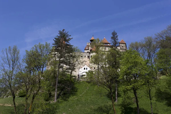 Castelo Bran Transilvânia Durante Primavera Roménia — Fotografia de Stock