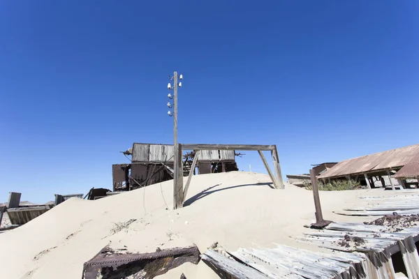 Ciudad fantasma de diamantes en Namibia — Foto de Stock