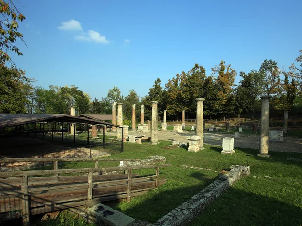 Ruines romaines près de Piacenza — Photo