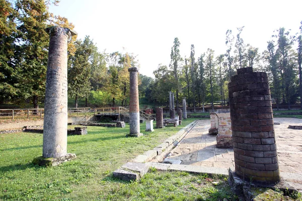 Ruines romaines près de Piacenza — Photo