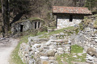 İkinci alpe di Canzo bir görünüm