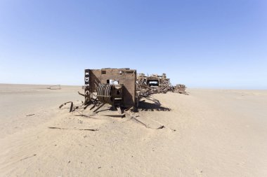 terk edilmiş petrol sondaj noktası