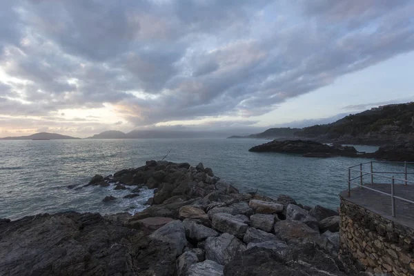 Utsikt över havet från Tellaro — Stockfoto