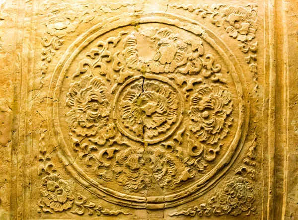 An ancient carved stone in Hanoi city — Stock Photo, Image