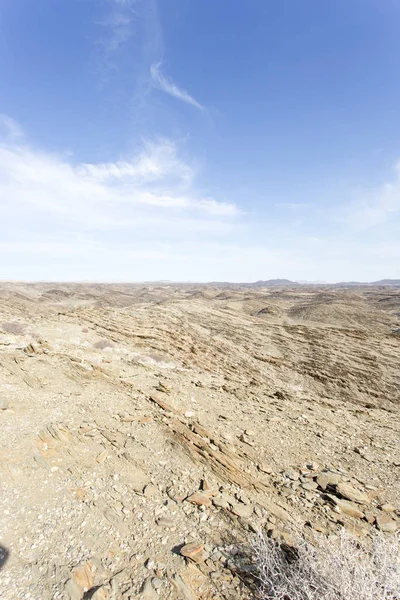 Une belle vue sur le désert en Namibie — Photo