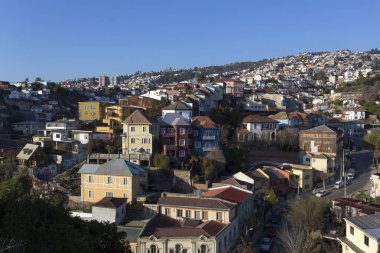 renkli evlerin görünümü