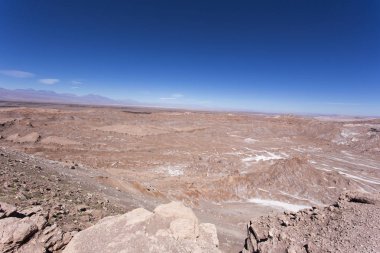 valle de la luna bir görünüm