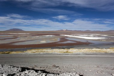 Kırmızı lagün görünümü