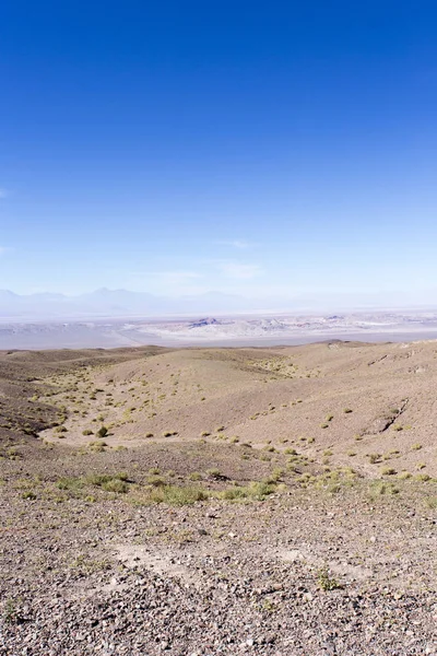 Una vista del valle de la luna — Foto de Stock