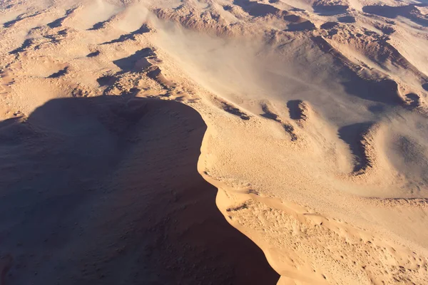 Een Mooie Sossusvlei Helikopter Bezichtiging Namibië — Stockfoto