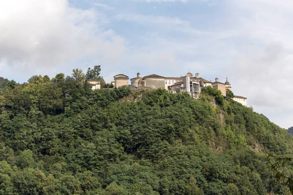 Utsikt Över Det Heliga Berget Varallo Italien — Stockfoto