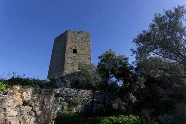 Casteldoria Ιταλία Δεκεμβρίου 2018 Κάστρο Casteldoria Στη Σαρδηνία Χειμερινή Ημέρα — Φωτογραφία Αρχείου