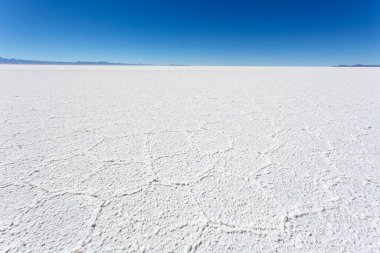 Uyuni, Bolivya 'da çöl manzarası