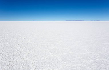 Uyuni, Bolivya 'da çöl manzarası