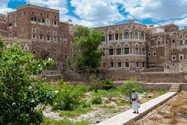 2007 예멘에서에 돌으로 Multi Storey — 스톡 사진