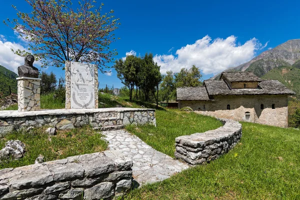 View Historical Seltsou Monastery Monument Souliote War May 2017 Epirus — Stock Photo, Image