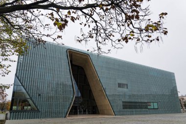 Polin Müzesi, bir Polonyalı Yahudilerin, tarihin görünümünü üzerinde 22 Ekim 2017 yılında Varşova, Polonya