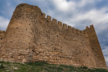 Kale Larisa, Peloponnese, Yunanistan Argos şehir antik ve Ortaçağ Akropolisi parçası
