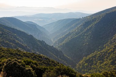 Thessaly, Yunanistan Hrapa Gorge görünümünü