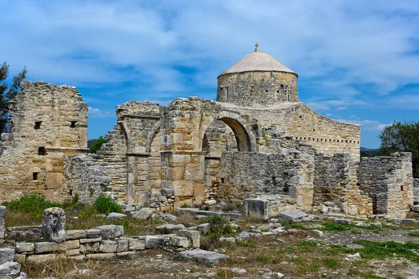 Abandoned Monastery Timios Sravros Holy Cross Anogyra Cyprus — Stock Photo, Image