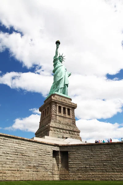 New York États Unis Juin 2018 Les Gens Voyagent Statue — Photo