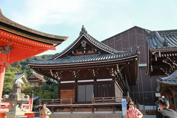 Kyoto Japonya Kasım 2017 Kiyomizu Dera Tapınağı — Stok fotoğraf