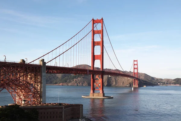Widok Mostu Golden Gate San Francisco California Stany Zjednoczone Ameryki — Zdjęcie stockowe