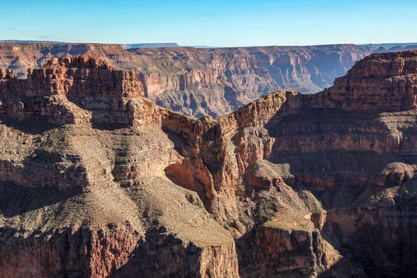 Vista del paisaje en el Parque Nacional del Gran Cañón en Estados Unidos —  Fotos de Stock