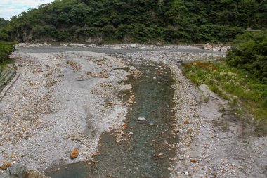 Hualien, taiwa taroko Milli park manzara nehir görünümü