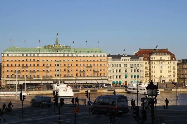 STOCKHOLM, SUÉCIA - 15 DE OUTUBRO DE 2015: Vista sobre Estocolmo — Fotografia de Stock