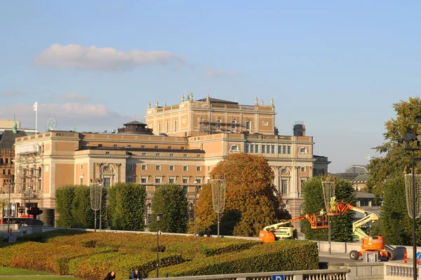 Stockholm, schweden - 15. oktober 2015: blick über stockholms stadt i — Stockfoto