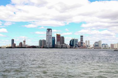 New York,ABD-15 Haziran 2018 :Yelkenliye bakın seyir halinde 