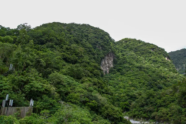 Vista da montanha em taroko Paisagem do parque nacional em Hualien , — Fotografia de Stock