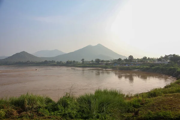 Vista Del Paisaje Natural Del Río Kaeng Khud Khu Tailandia —  Fotos de Stock