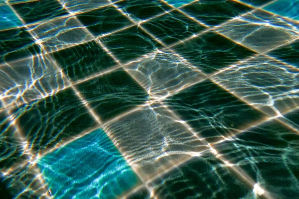 Плитка Водой Бассейне — стоковое фото