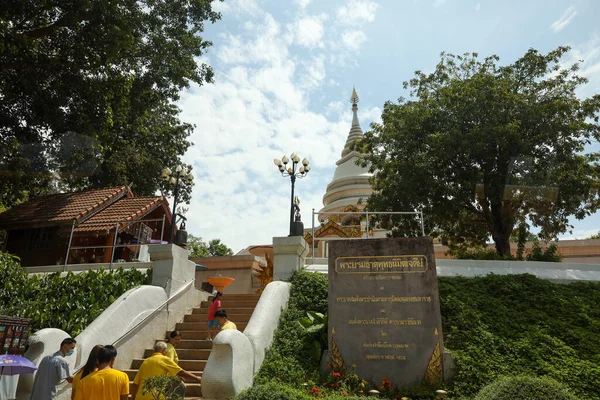 Chiang Rai Thailand Juli 2020 Der Besuch Des Wat Phra — Stockfoto