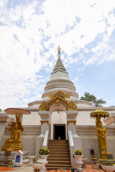 Chiang Rai Tajlandia Lipiec 2020 Biały Chuch Świątyni Wat Phra — Zdjęcie stockowe